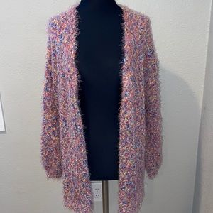 American Rag Popcorn Open Front Cardigan